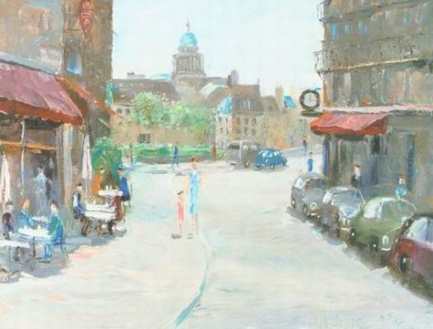 Paris Scene oil painting